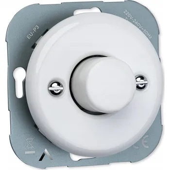 vypínač Keramický stmívač pod omítku ANTICA loft retro