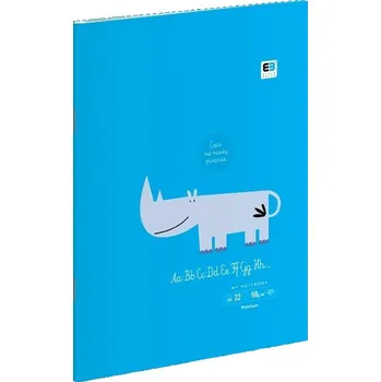 Sešit Sešit A4, 3 linky, Interdruk, 32 listů