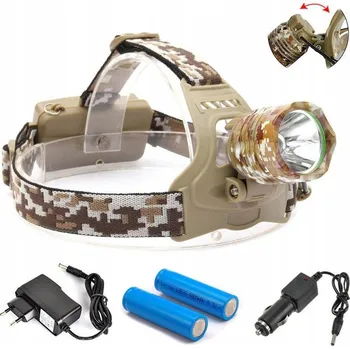 Čelovka rybářská čelovka CAMO MASKÁČOVÝ 230V