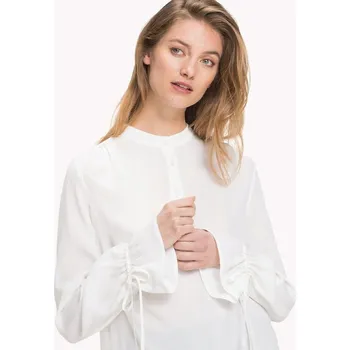 Podprsenka Tommy Hilfiger bluzka s dlouhým rukávem, klasický střih, velikost 40