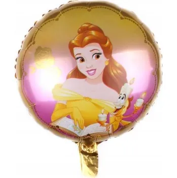 Balónek Bella z pohádky Kráska a zvíře, fóliový balónek 18"