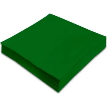 Papírový ubrousek Ubrousky Maki Unicolor L - lahvově zelená - 20 ks - 2700