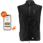 AlpenHeat FIRE-FLEECE vyhřívaná vesta s APP - Černá Velikost: L