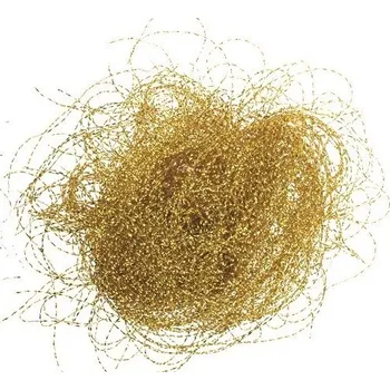 Vánoce Anděl 3153-02 andělské vlasy krepaté zlaté