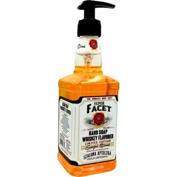 Mýdlo Dárek pro muže Láhev na whisky na Gel Tekuté mýdlo Narozeniny Jmeniny