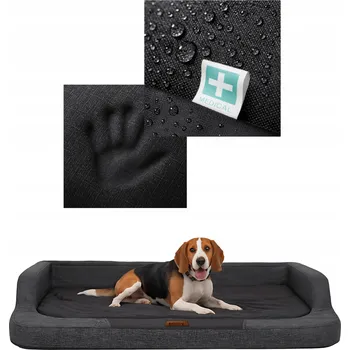 Pelíšek pro psa Hobbydog ortopedické pelíšek pro psa, vícebarevný, 75 cm x 50 cm