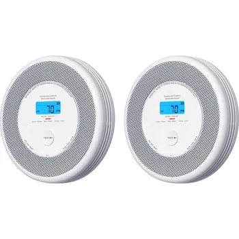 Bezpečnostní detektor HLÁSIČ KOUŘE X-SENSE XP0A-SR BEZDRÁTOVÁ SADA 2 KUSY DETEKTOR CO2