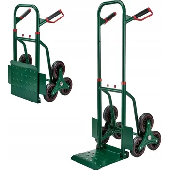 Stavební technika Schodolezový rudl / vozík na schody do skladu 150 kg PARKSIDE, zelený