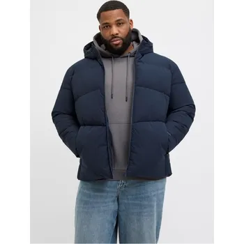 Pánská casual bunda Jack and Jones Global Puffer Jacket Mens Plus Size Sky Captain 3XL