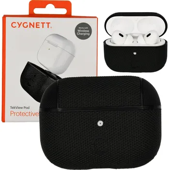 Příslušenství pro sluchátka Pouzdro Cygnett pro Apple AirPods PRO, černé