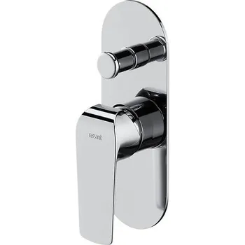 CERSANIT - Podomítková páková vanová/ sprchová baterie CITY, vč. montážního tělesa, chrom S951-345