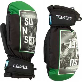 Rukavice Dětské lyžařské rukavice LEVEL zimní zateplené L / 6