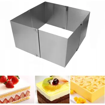 Obraz Obdélníkový dort s nastavitelným Forma Brunbeste , výška 20 cm