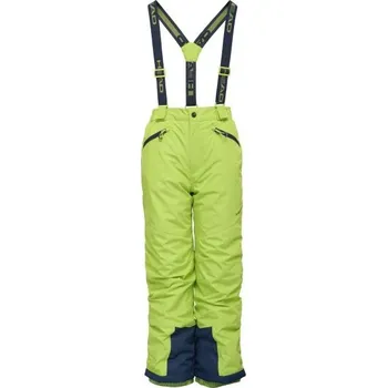 Dětské lyžařské kalhoty Head NAOKO 140/146 Světle zelená, Tmavě modrá