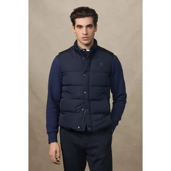 Pánská vesta VESTA HACKETT LONDON HERITAGE GILET MIDNIGHT BLUE