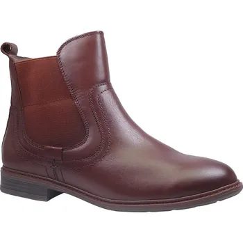 Dámské polobotky Zimní vycházková obuv-kotníková, Tamaris, přírodní: Hnědá Hladká kůže 29 43 G - standardní šíře (27620-27620)