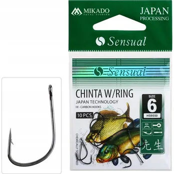 Rybářský háček Háčky na vodu, plovoucí, s protihrotem Mikado HS9550-10B 10 ks