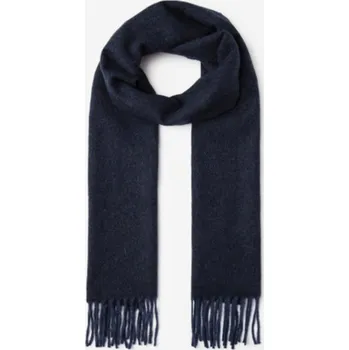 Šála ŠÁLA HACKETT LONDON TWILL WOOL CASH SCF MIDNIGHT BLUE