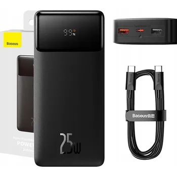 Powerbanka Powerbank Baseus 20000 mAh černý