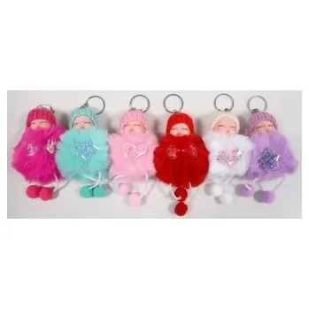 Panenka Brelok lalka bobas MIX