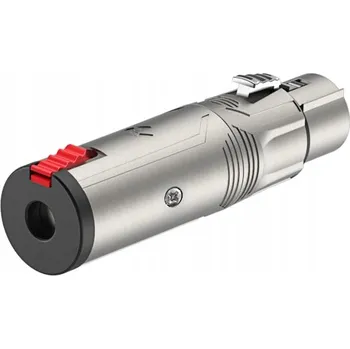 IP kamera ADAPTÉR PŘECHODKA REDUKCE ROXTONE XLR SAMICE - JACK 6,3mm ZÁSUVKA