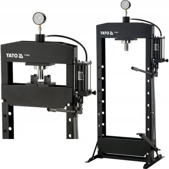 Dílenský lis YATO HYDRAULICKÝ LIS SVAŘOVANÝ 20T YT-55584