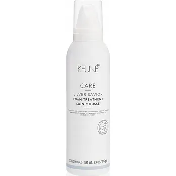 Stylingový přípravek Keune Care Silver Savior Foam Pěna neutralizující žluté odlesky 200 ml