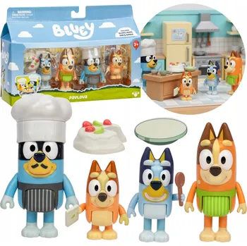 Bluey SADA FIGURKY Čas na dezert PAVLOVA, pro děti, POHYBLIVÉ DÍLY 3+