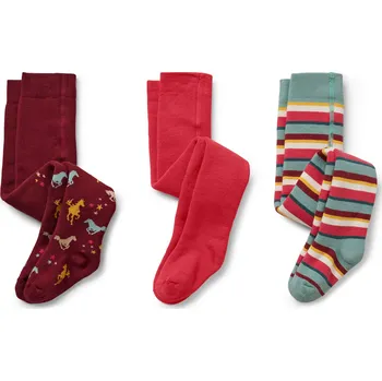 710552 - Tchibo - Dětské termopunčocháče - pro dívky - vel. 86/92 - barva: červená