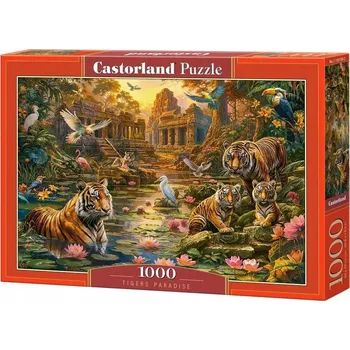 Puzzle Castorland Puzzle Tygří ráj 1000 dílků