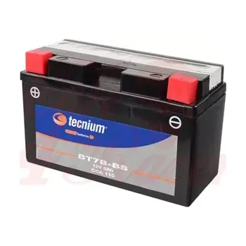 Elektroinstalace pro motocykl Tecnium Bezúdržbová baterie s kyselinou - BT7B-BS