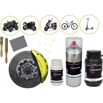 Motokosmetika Sprej na brzdové třmeny kola, koloběžky, skútru, motorky, čtyřkolky XXL NKP