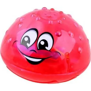 Svítící plovoucí fontána do koupele, červená