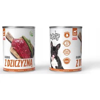 Krmivo pro psa Tuf Tuf Vlhké krmivo pro Psa se Zvěřinou 800g