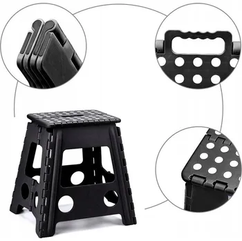 Stolička Stolička SKLÁDACÍ Malatec černá 39 cm