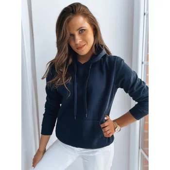 Dámská mikina Dámská mikina BASIC s kapucí Dstreet BY0172z Barva: Modrá, Velikost: L