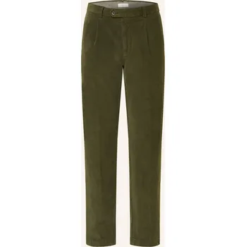 Pánské kalhoty Boglioli Pánské Oblekové Kalhoty Regular Fit Z Manšestru,...