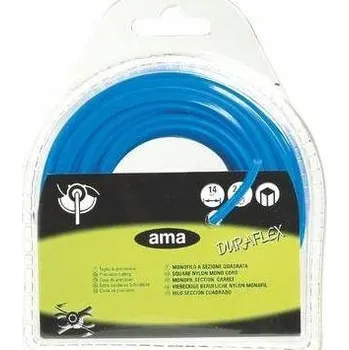 Struna do křovinořezu čtvercová DURAFLEX 2,4 mm x 17 m 10344