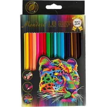 Pastelka Barevné pastelky 18 ks Typ: 1