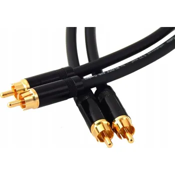Audio kabel Kabel pro subwoofer Electric Sound ES Klotz A106 RCA INTERKONEKT Neutrik 3m standardní (RCA - RCA) 3 m