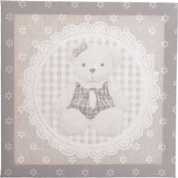 Obraz OBRAZ NA PLÁTNĚ S MEDVÍDKY 30X30 CM