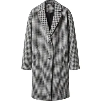 esmara® Dámský kabát (černá/bílá, 44)