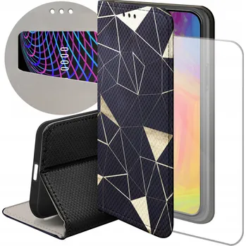Pouzdro na mobilní telefon Flipové pouzdro Hello Case pro Motorola Moto G31 zlaté