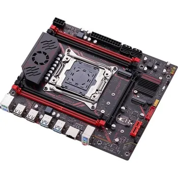 Externí pevný disk Qiyida X99 základní deska s procesorem Intel Xeon E5 2680 V4 14 jader 28 vláken 16GB DDR4 3200MHz RAM 4 kanály NVME SATA3.0 USB3.0