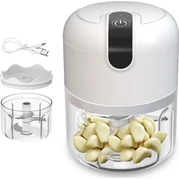250ml mini elektrický sekáček na česnek a zeleninu dobíjecí kuchyňský robot mixér přenosný kuchyňský pomocník na ovoce a potraviny