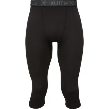 Pánské termo spodky Klimatex DONER THERMOCOOL SOFT Pánské 3/4 spodky, černá, 2XL