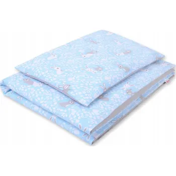 Povlečení Oboustranné povlečení 2-dílné - modří králíčci