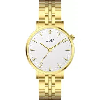 Hodinky JVD Dámské elegantní zlacené náramkové hodinky JVD JM1001.3 ( )