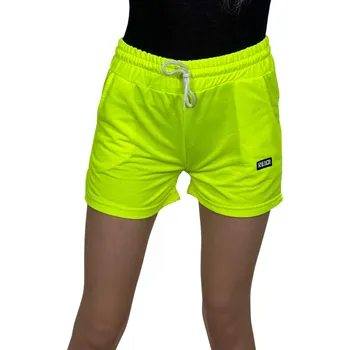 Dámské kraťasy NE 10 Dámské teplákové kraťasy MARCELA Barva: Fosforová, Velikost: S