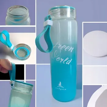 Láhev Láhev Ecarla 480 ml modrá